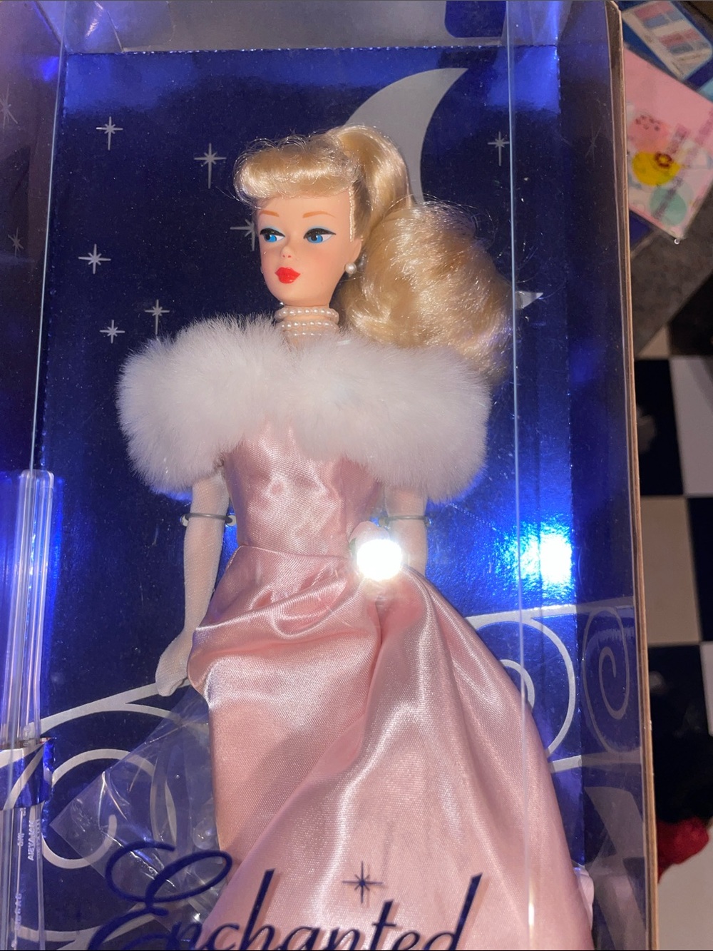 Barbie Enchanted Evening Pink Satin 1998 Original Box